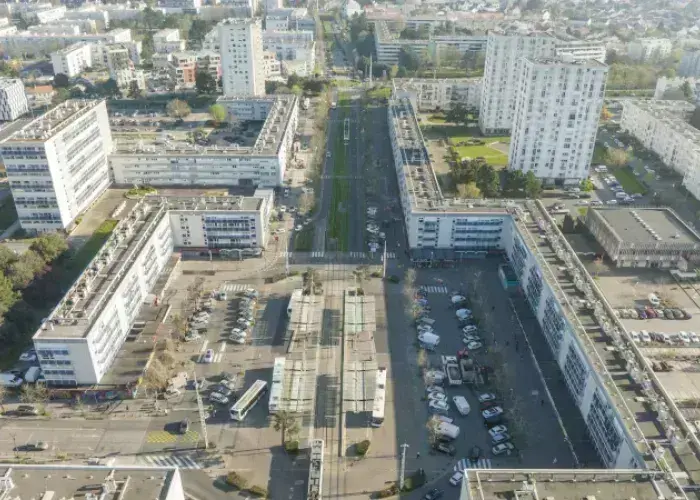 Le secteur Mendès-France avant transformations