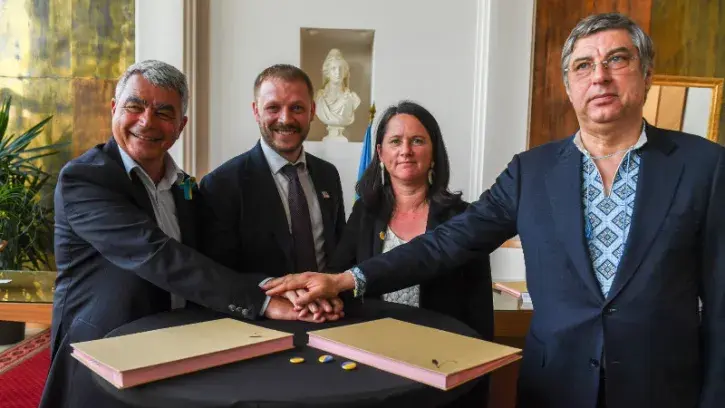 Nantes et Saint-Nazaire aux côtés de Kherson et de l'Ukraine