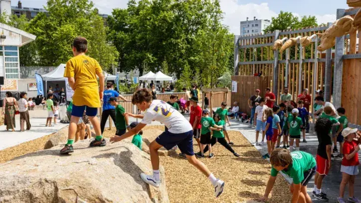 L'art du déplacement au jardin des Lauriers - Michelle Palas