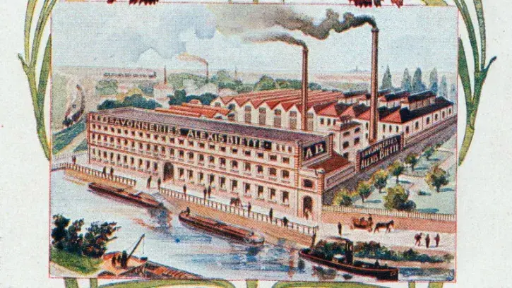 L'usine des savonneries Biette à la fin du 19e siècle