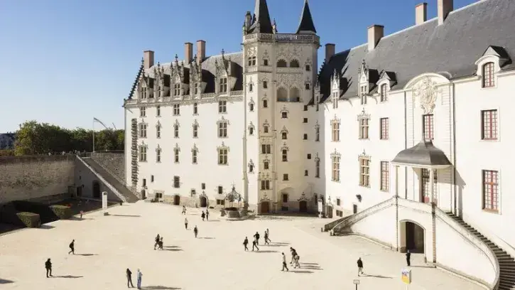 La cour du château 