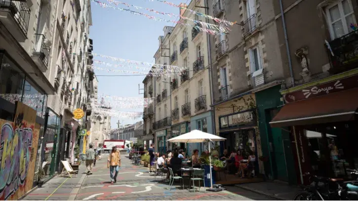 Les budgets participatifs soutiennent la piétonnisation des rues de Nantes