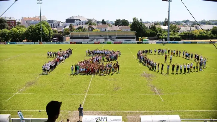 Le Stade Nantais, fondé en 1903, a organisé une grande fête pour célébrer ses 120 ans d'existence. © Romain Boulanger