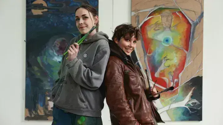 Des jeunes soutenus lors du festival SPOT en 2024 © Garance Wester.