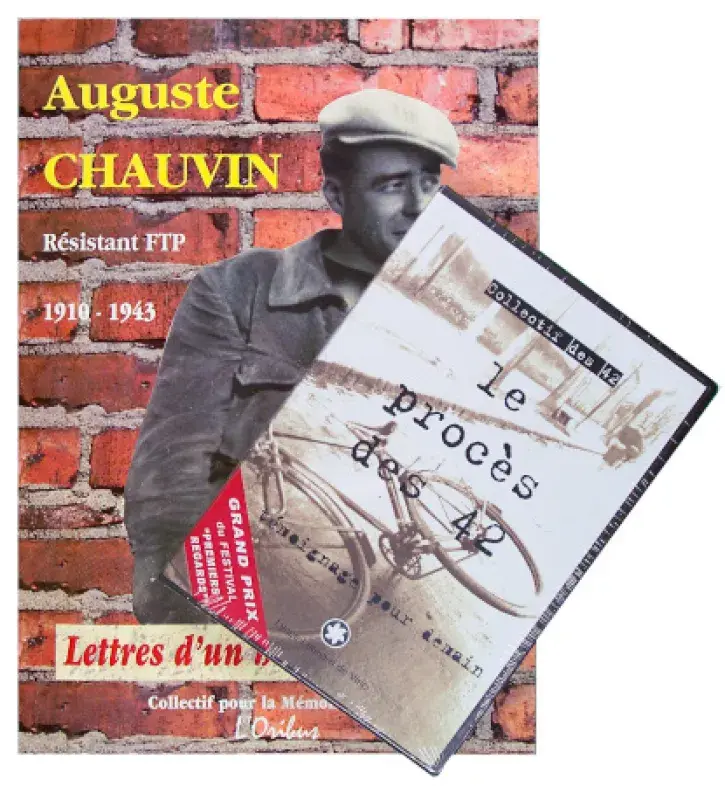 "Auguste Chauvin, résistant FTP. 1910-1943. Lettres d'un héros ordinaire", par le Collectif pour la mémoire des 42 (L'Oribus) est paru en 2003. Tout comme le documentaire sur le procès des "42".