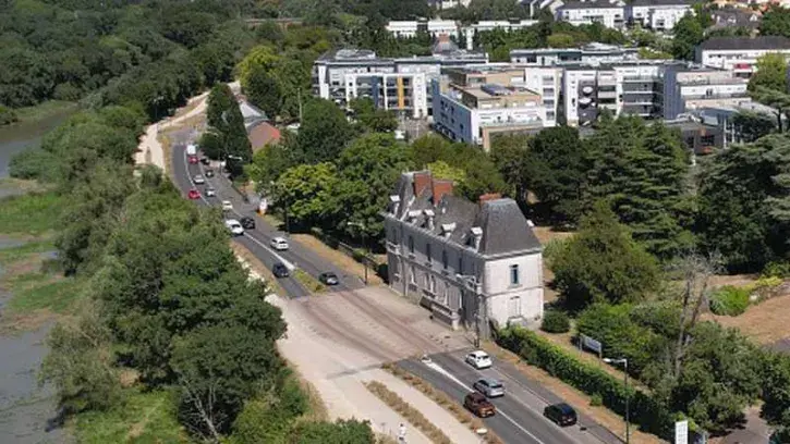Il formera une portion de la Grande voie vélo A : le boulevard des Pas-Enchantés va montrer un nouveau visage à l'issue des travaux en cours © DR.