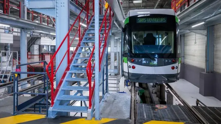 Les travaux au cetex de la Trocardière ont pu être réalisés à la faveur de la coupure de la ligne 2, l'été dernier © Patrick Garçon.
