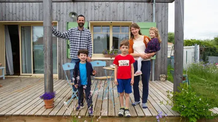 Denis Féréol, 41 ans, en couple et père de trois enfants. Il est chargé de projet RSE (responsabilité sociétale des entreprises) et habite aux Sorinières où il fait régulièrement du plaidoyer auprès de ses élus pour des pratiques plus vertueuses. © Christ