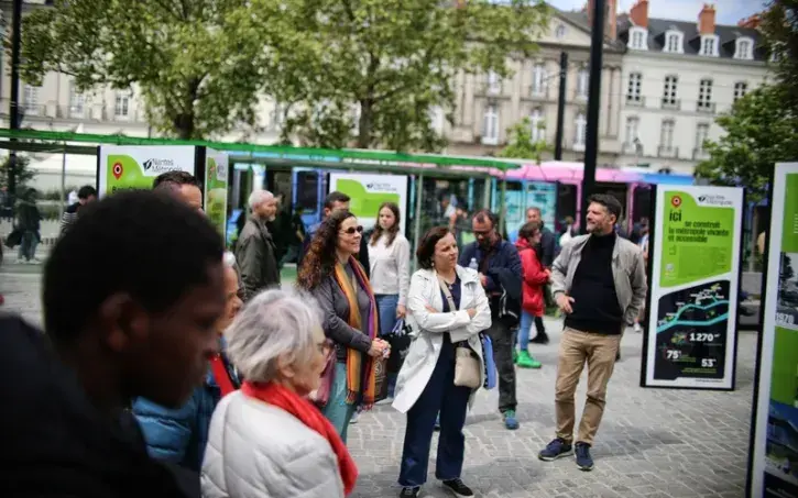 TRANSFORMATION. Pour comprendre les transformations urbaines de ces dernières années dans le cœur de la métropole, une exposition est installée tout l'été sur l'espace public, de la gare jusqu'au Bas-Chantenay.