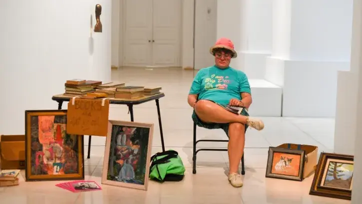 "Flea Market Lady" de Duane Hanson, a intégré les collections du Musée d'arts de Nantes  © Thierry Mézerette