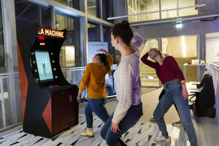 La Machine, l'installation participative à danser de Valérie Giuga, sera visible le 15 mars à la faculté des sciences et techniques © Charlyne L.