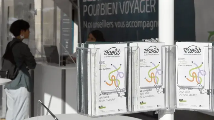 D'ici à 2025, l'identité Naolib sera déployée sur une grande partie des supports de communication, signalétique et matériels roulants © Rodolphe Delaroque.