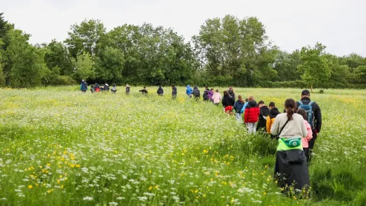 Le programme d'éducation à l'environnement  « La Loire, Audubon et nous », proposé par l'association Estuarium, entre dans le cadre des engagements pris par Nantes Métropole après le grand débat sur la Loire de 2015. © Garance Wester