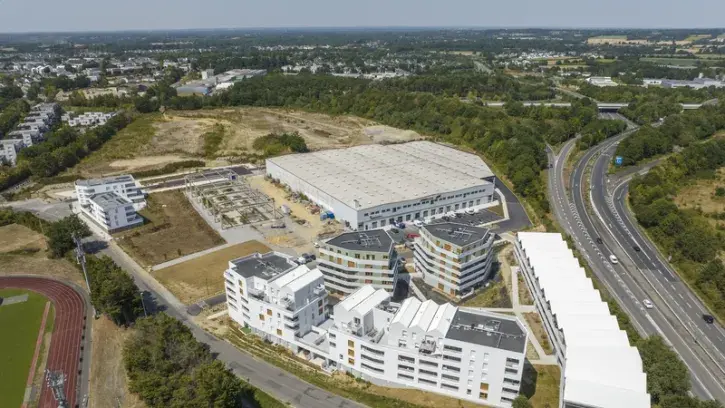 À l'horizon 2030, la Zac du Moulin Boisseau comptera 750 logements, environ 1800 m² de commerces et services, et 6000 m² d'activités tertiaires. © Julien Gazeau / Loma