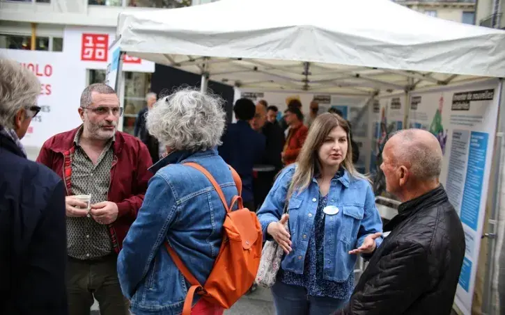 ÉCHANGES. À mi-parcours du mandat, cette journée était aussi pour les Nantaises et les Nantais l'occasion de rencontrer leurs élus et d'échanger avec eux sur les réalisations municipales depuis 2020.