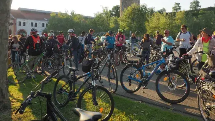 Rendez-vous est donné pour le départ de la grande véloparade, samedi 3 à partir de 15h sur les quais de Couëron © ACE.