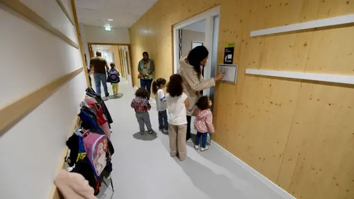 Seulement trois classes s'ouvrent en cette rentrée 2024. A terme, il y en aura huit. © Marc Roger