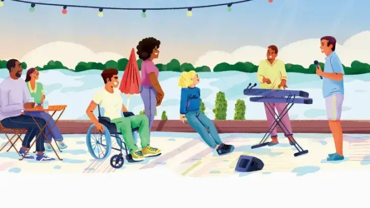 La Sablière à Sainte-Luce-sur-Loire, une guinguette 100% locale. ( Illustration © Maison Bernie)