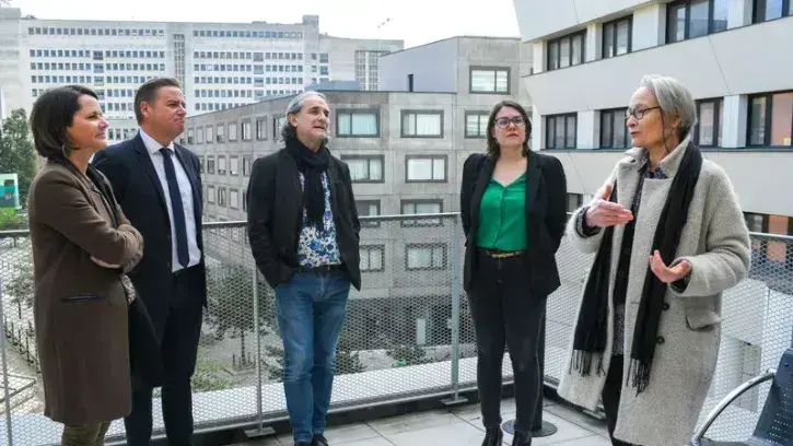 Johanna Rolland, présidente de Nantes Métropole a inauguré le bâtiment le 17 mars dernier