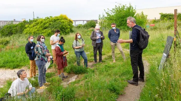28 habitants et usagers du site ont participé à la nouvelle phase de concertation engagée en mai 2021. Crédit : Roberto Giangrande pour Nantes Métropole Aménagement.