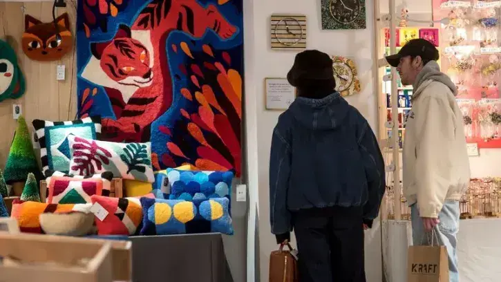 La boutique éphémère des créateurs de Nantes à Cœur 2024 ©Tim Fox