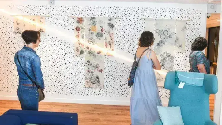 Près de 19 femmes ont participé à la création de l'exposition à Citad'elles (©Nantes Métropole)