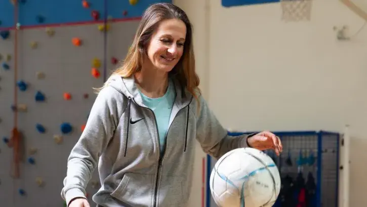 Élodie Coppola rêve d'être nommée arbitre pour les JO de Paris 2024. © Christiane Blanchard