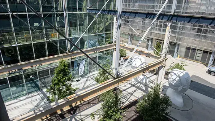 La proximité du pôle universitaire devrait permettre de créer des échanges entre les entreprises numériques et le milieu universitaire. © Patrick Garçon
