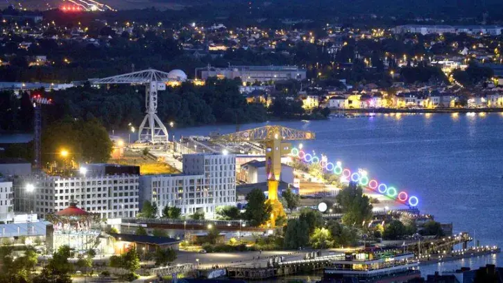 Le parc des Chantiers, lieu incontournable de la vie nocturne à Nantes.