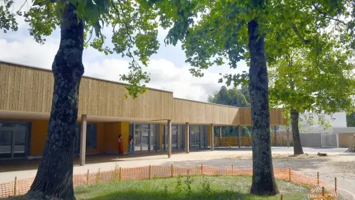 L'école Lucie Aubrac à Bellevue (©Rodolphe Delaroque)