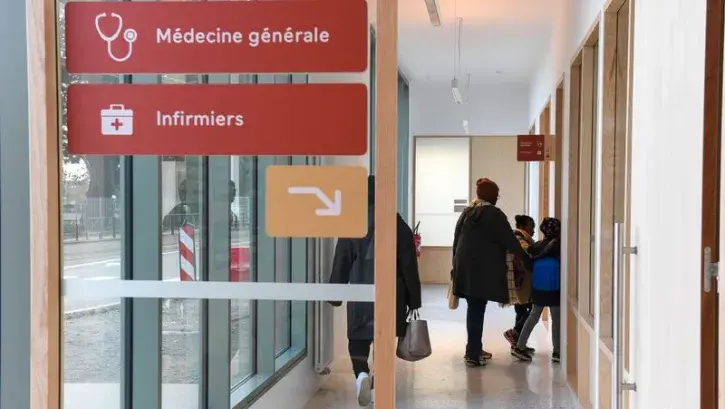 La maison de santé couvre une surface de 900 mètres carrés avec de nombreux espaces, notamment des cabinets de médecine générale et d'infirmiers. © Thierry Mezerette