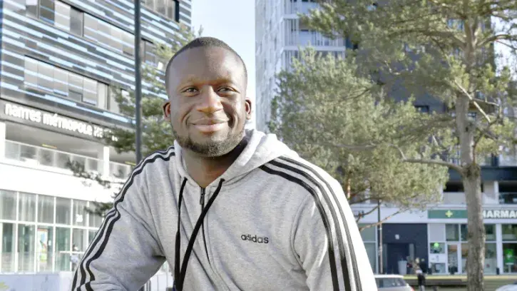 Héréba Touré est le fondateur de l'association Nabi © Rodolphe Delaroque / Nantes Métropole.
