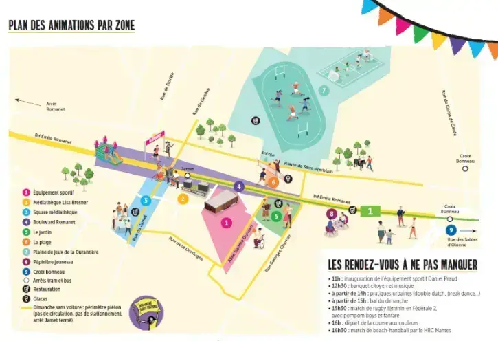 Un dimanche sans voiture 2024 © Nantes Métropole