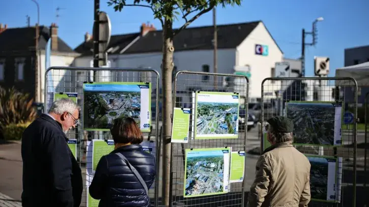 Jusqu'au 20 décembre, l'exposition « La route de Rennes hier, aujourd'hui et demain » est visible dans plusieurs lieux à Nantes et à Orvault. © Romain Boulanger