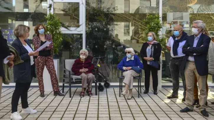 Livré en janvier 2020, le programme intergénérationnel d'Atlantique habitations était également inauguré samedi 16 octobre. Pensé pour créer du lien entre les enfants et les personnes âgées, le bâtiment comprend un EHPAD, une micro-crèche et une résidence